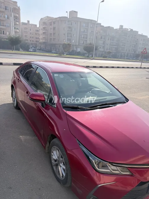 Toyota Corolla 2021 Red CVT Used for Sale in Greater Cairo ( Cairo + Giza) - 1