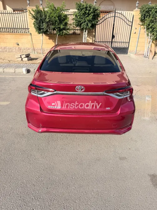 Toyota Corolla 2021 Red CVT Used for Sale in Greater Cairo ( Cairo + Giza) - 3