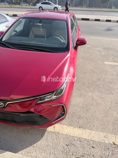 Toyota Corolla 2021 Red CVT Used for Sale in Greater Cairo ( Cairo + Giza) - 4
