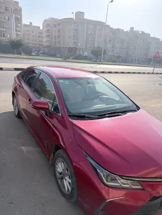 Toyota Corolla 2021 Red CVT Used for Sale in Greater Cairo ( Cairo + Giza)