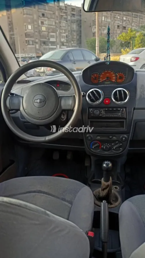 Chevrolet Spark 2008 Dark Blue Manual Used for Sale in Heliopolis - 5