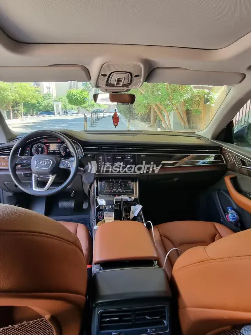 Audi Q8 2021 Blue Automatic Used for Sale in Greater Cairo ( Cairo + Giza) - 3