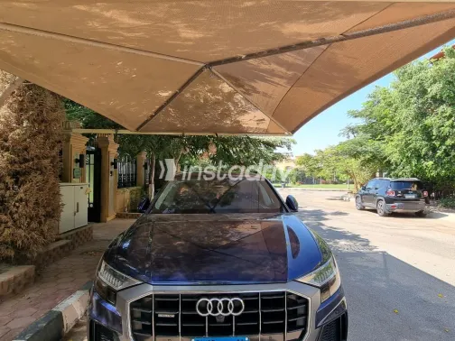 Audi Q8 2021 Blue Automatic Used for Sale in Greater Cairo ( Cairo + Giza) - 10