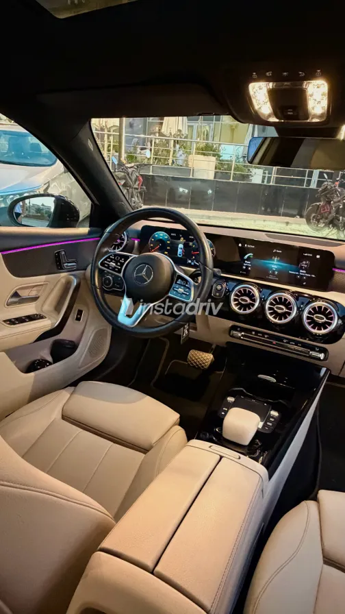 Mercedes A 180 2021 White Automatic Used for Sale in Greater Cairo ( Cairo + Giza) - 4
