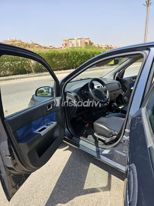 Hyundai Getz 2010 Dark Gray Automatic Used for Sale in Greater Cairo ( Cairo + Giza) - 9