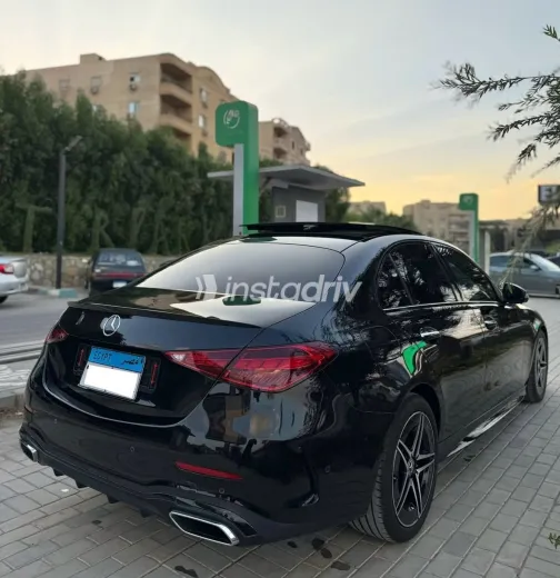 Mercedes C 180 2023 Black Automatic Used for Sale in Greater Cairo ( Cairo + Giza) - 3