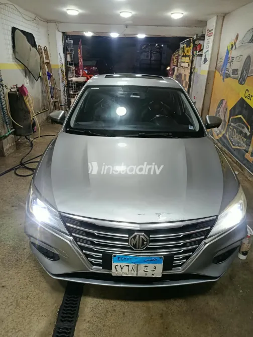 MG 5 2021 Silver Automatic Used for Sale in Greater Cairo ( Cairo + Giza) - 4
