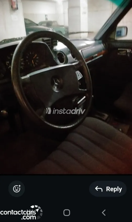 Mercedes E 200 1982 Blue Automatic Used for Sale in Greater Cairo ( Cairo + Giza) - 1