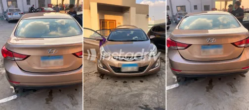 Hyundai Elantra MD 2015 Bronze Automatic Used for Sale in Greater Cairo ( Cairo + Giza) - 7