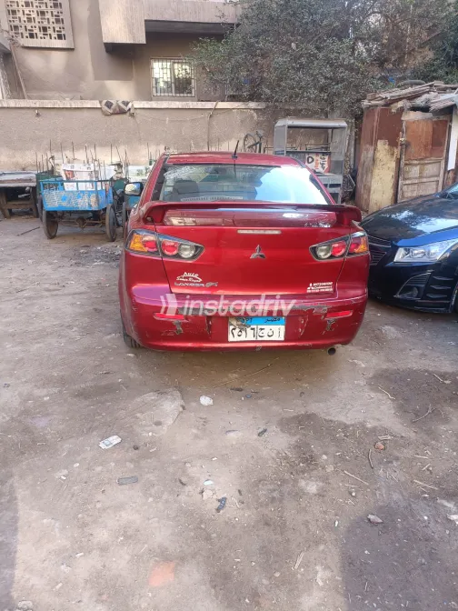 Mitsubishi Lancer 2014 Red Automatic Used for Sale in Greater Cairo ( Cairo + Giza) - 3