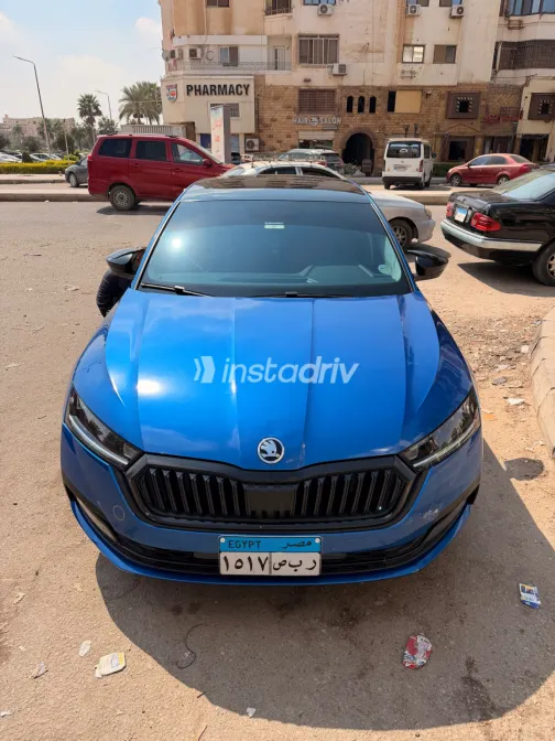 سكودا اوكتافيا A8 2022 أزرق أوتوماتيك مستعملة للبيع في القاهرة الكبرى ( القاهرة - الجيزة) - 5