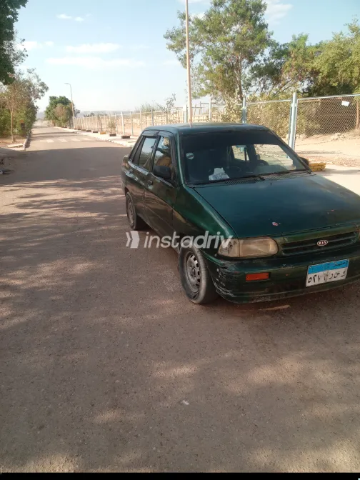 Kia Pride 1999 Green Manual Used for Sale in Greater Cairo ( Cairo + Giza) - 1