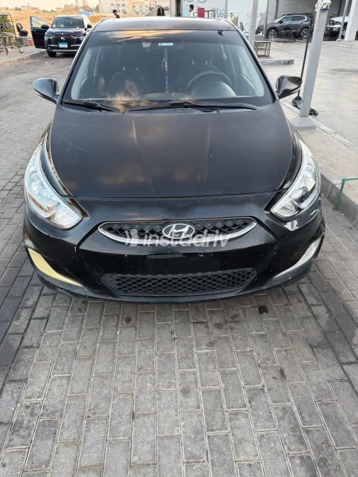 Hyundai Accent RB 2019 Black Automatic Used for Sale in Greater Cairo ( Cairo + Giza) - 4
