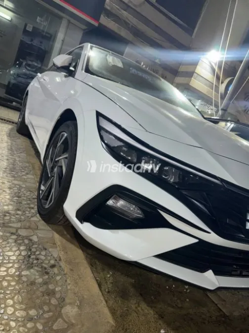 Hyundai Elantra 2025 White Automatic New for Sale in Greater Cairo ( Cairo + Giza) - 10