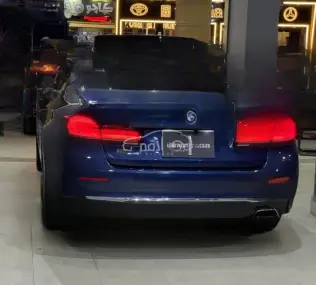 BMW 520 2023 Dark Blue Automatic Used for Sale in Damietta