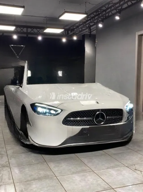 Mercedes C 180 2023 White Automatic Used for Sale in Cairo - 2