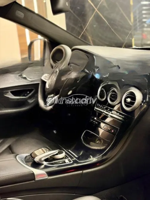 Mercedes C 180 2015 Gray Automatic Used for Sale in Heliopolis - 8