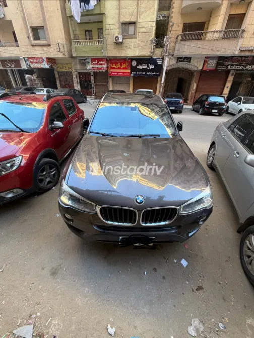 بي ام دبليو X3 2018 رمادي غامق أوتوماتيك مستعملة للبيع في القاهرة الكبرى ( القاهرة - الجيزة) - 5