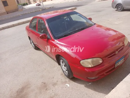 Kia Sephia 1999 Red Manual Used for Sale in Greater Cairo ( Cairo + Giza) - 6