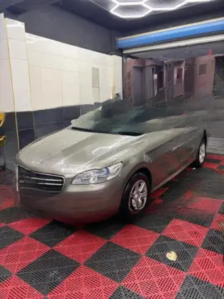 Peugeot 301 2015 Gold Automatic Used for Sale in El Qanater El Khayreya