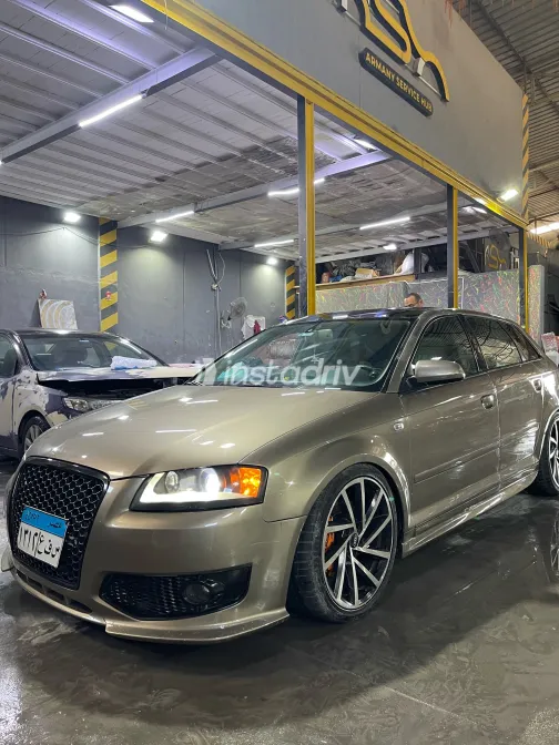 Audi A3 2008 Gold Automatic Used for Sale in Greater Cairo ( Cairo + Giza) - 2