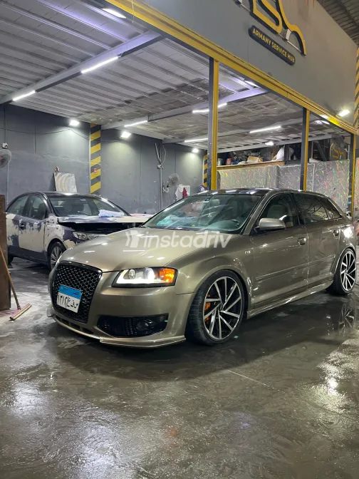 Audi A3 2008 Gold Automatic Used for Sale in Greater Cairo ( Cairo + Giza) - 7