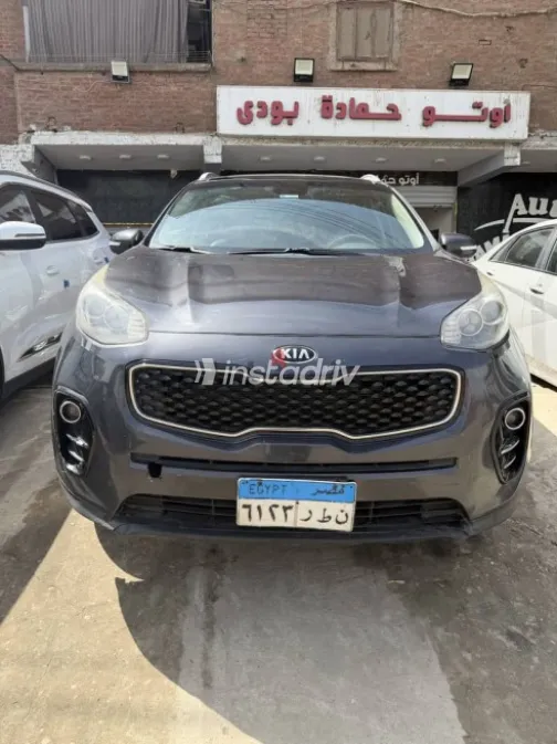 Kia Sportage 2017 Gray Automatic Used for Sale in Greater Cairo ( Cairo + Giza) - 1