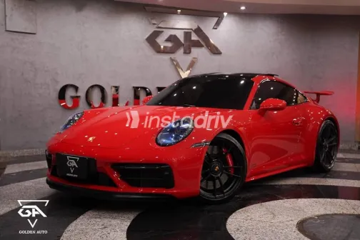 Porsche Carrera 2022 Red Automatic Used for Sale in Cairo - 3