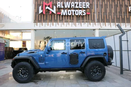 Jeep Wrangler 2012 Blue Automatic Used for Sale in Greater Cairo ( Cairo + Giza) - 1