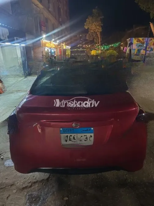 Nissan Sunny 2022 Red Automatic Used for Sale in Shibin el Kom  - 3