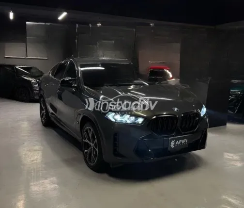BMW X6 M 2024 Silver Automatic Used for Sale in Cairo - 2