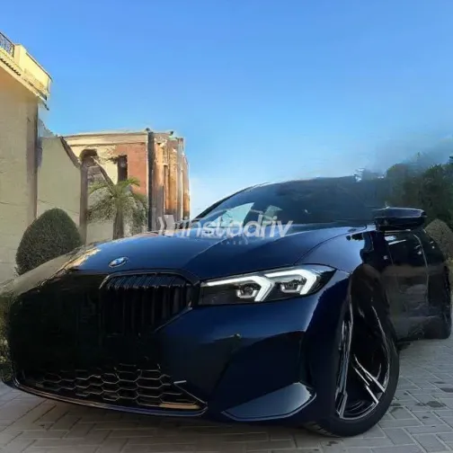 BMW 320 2024 Dark Blue Automatic Used for Sale in Cairo - 1