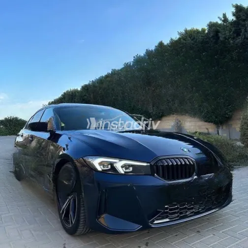 BMW 320 2024 Dark Blue Automatic Used for Sale in Cairo - 2