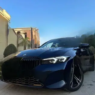 BMW 320 2024 Dark Blue Automatic Used for Sale in Cairo