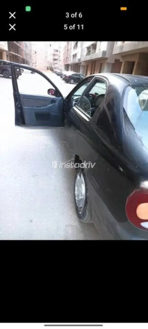 شيفروليه لانوس 2010 أسود يدوي مستعملة للبيع في القاهرة - 5