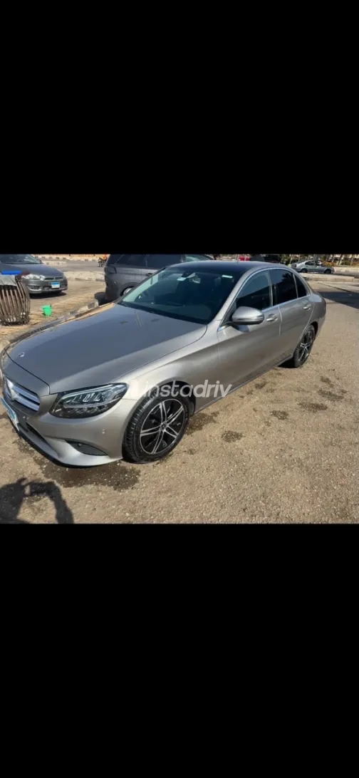 Mercedes C 180 2020 Gold Automatic Used for Sale in Greater Cairo ( Cairo + Giza) - 1