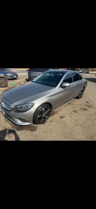 Mercedes C 180 2020 Gold Automatic Used for Sale in Greater Cairo ( Cairo + Giza)