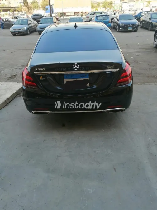 مرسيدس S 500 2019 أسود أوتوماتيك مستعملة للبيع في القاهرة الكبرى ( القاهرة - الجيزة) - 7