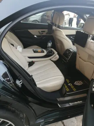 مرسيدس S 500 2019 أسود أوتوماتيك مستعملة للبيع في القاهرة الكبرى ( القاهرة - الجيزة)