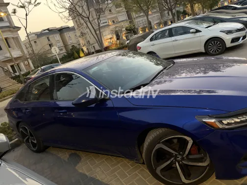 هوندا أكورد 2020 أزرق أوتوماتيك مستعملة للبيع في القاهرة - 3