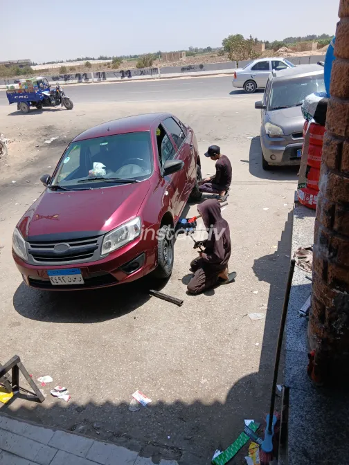 Lada Granta 2020 White Manual Used for Sale in Greater Cairo ( Cairo + Giza) - 3