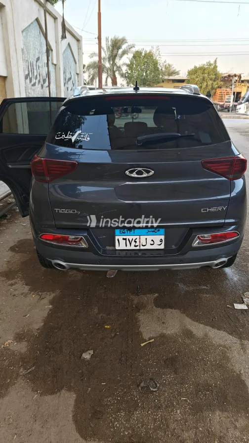 Chery Tiggo 7 2023 Dark Gray Automatic Used for Sale in Greater Cairo ( Cairo + Giza) - 9