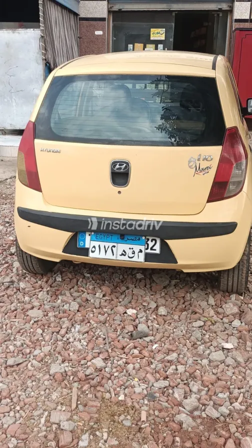 هيونداي I10 2008 أصفر يدوي مستعملة للبيع في القاهرة الكبرى ( القاهرة - الجيزة) - 8