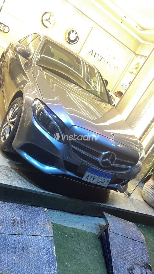 Mercedes C 180 2017 Gray Automatic Used for Sale in Greater Cairo ( Cairo + Giza) - 1