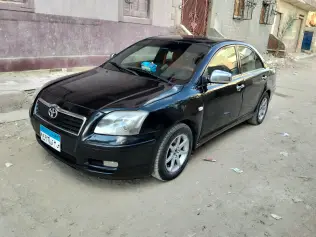 Toyota Avensis 2006 Black Manual Used for Sale in Greater Cairo ( Cairo + Giza)