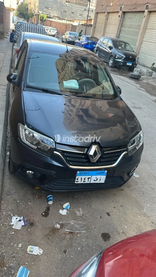 Renault Logan 2020 Gray Automatic Used for Sale in Greater Cairo ( Cairo + Giza) - 1