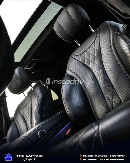 Mercedes S 450 2019 Black Automatic Used for Sale in Greater Cairo ( Cairo + Giza) - 3