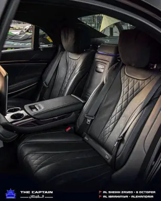 Mercedes S 450 2019 Black Automatic Used for Sale in Greater Cairo ( Cairo + Giza)