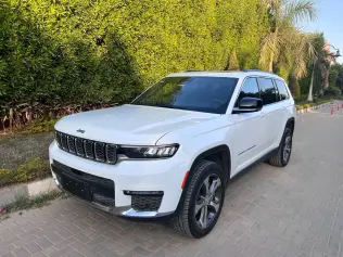 Jeep Grand Cherokee 2024 White Automatic Used for Sale in Greater Cairo ( Cairo + Giza)