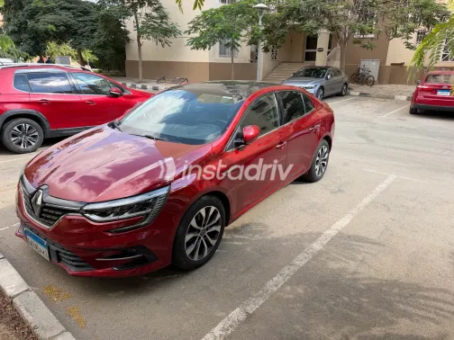 Renault Megane 2022 Red Automatic Used for Sale in Greater Cairo ( Cairo + Giza) - 3